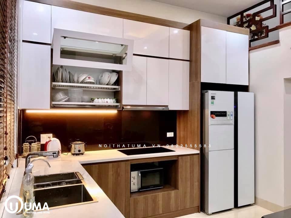 Acrylic là gì? Những ứng dụng về gỗ Acrylic trong nội thất, Nội thất căn hộ mẫu Vinhomes Smart City 2 phòng ngủ, Acrylic