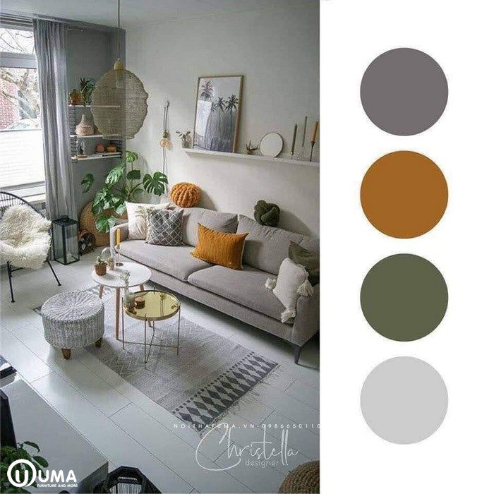Sự cân bằng giữa màu sắc sẽ thể hiện sự tinh tế và đẳng cấp trong nội thất của bạn. Hãy xem qua hình ảnh tự hào về việc áp dụng quy tắc phối màu nội thất vào trang trí không gian sống.
