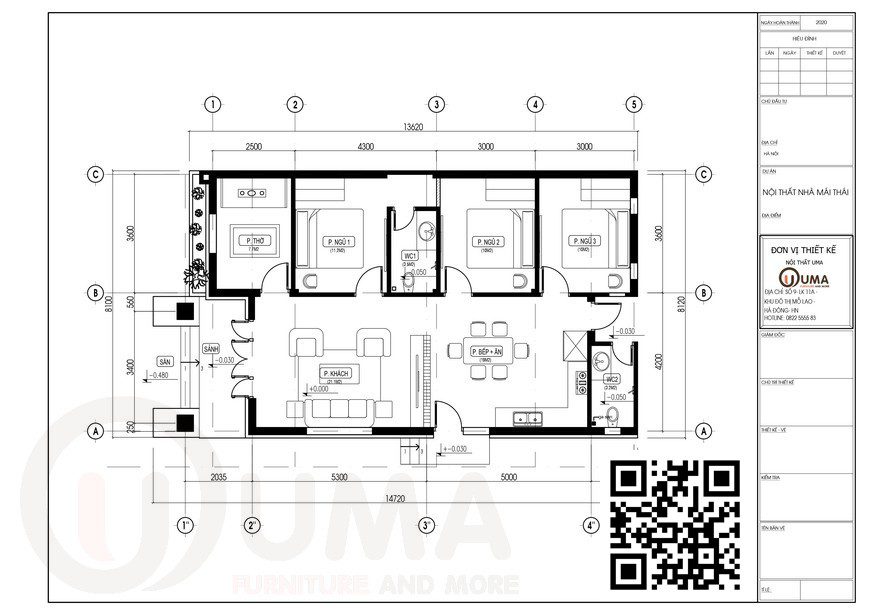 Nhà cấp 4 mái thái 1 tầng 180 m2 3 phòng ngủ tại Hải Phòng, nhà cấp 4 mái Thái 180 m2 3 phòng ngủ, Nhà Cấp 4, Nhà cấp 4 mái thái