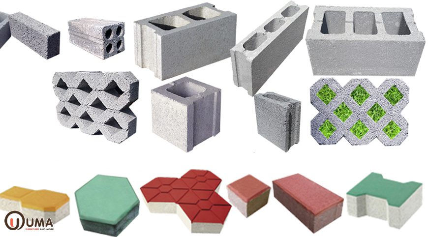 Gạch Block là gì? Đặc điểm nổi trội của gạch block, , Chất liệu, Tin Tức