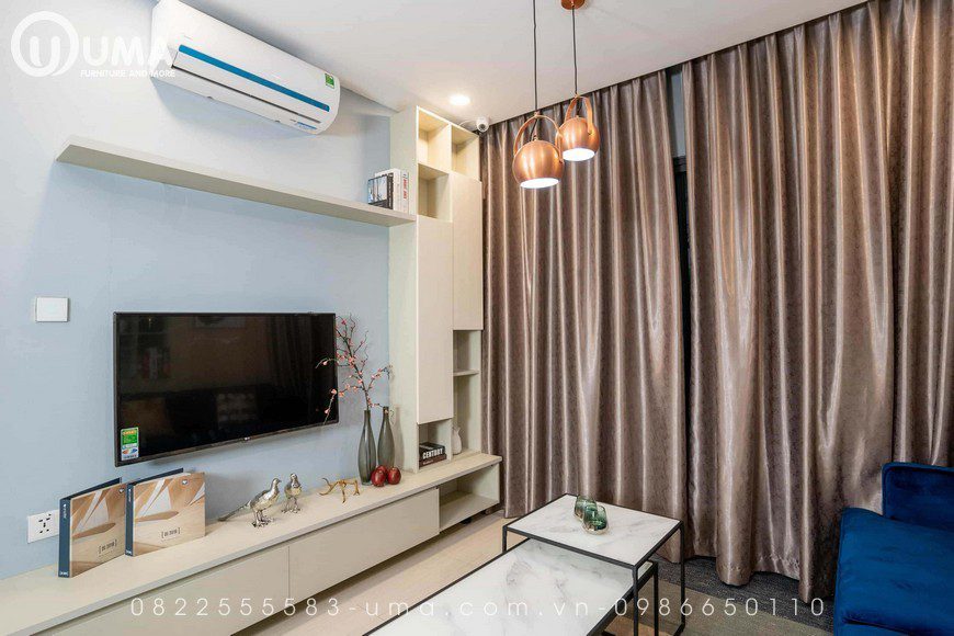 Nội thất căn hộ mẫu Vinhomes Smart City (Royal) 1 phòng ngủ, , Thiết Kế Nội thất Chung cư