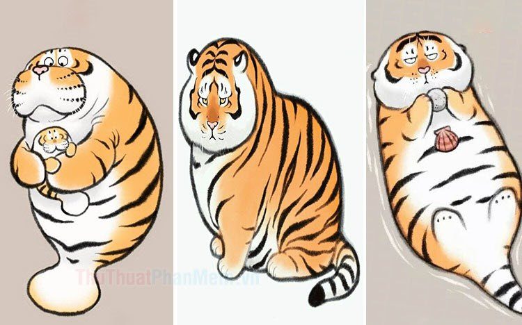 Tổng hợp với hơn 83 về hình nền ảnh con hổ cute mới nhất - coedo.com.vn