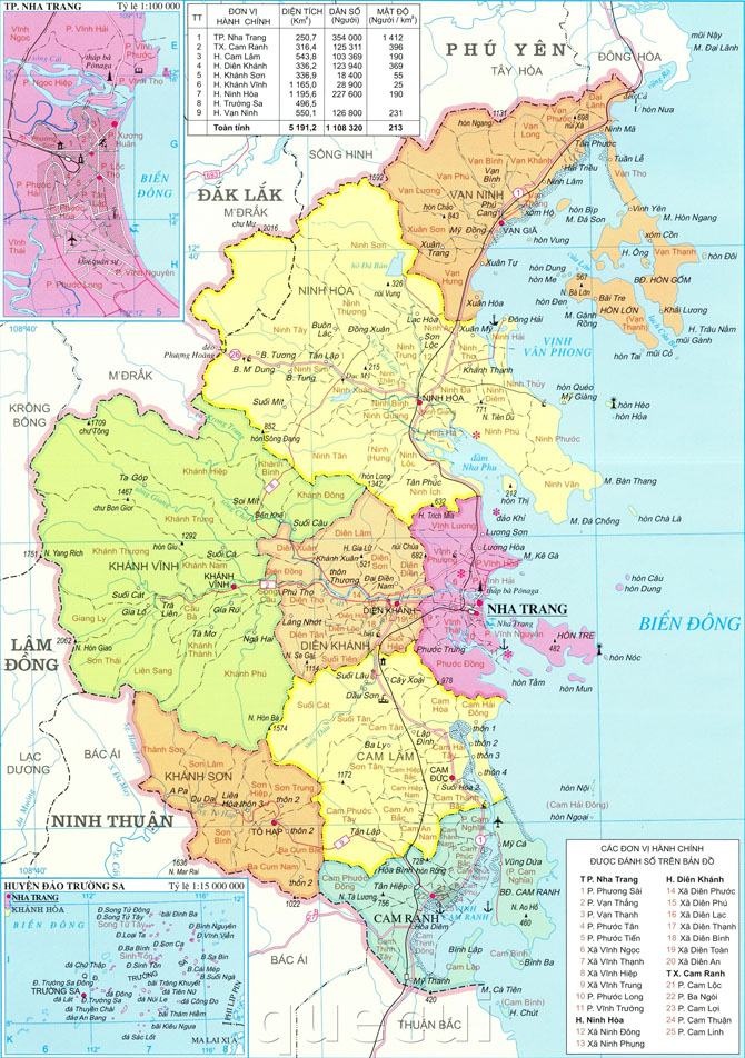 [Siêu tổng hợp] Bản đồ du lịch Thành phố Nha Trang khổ lớn năm 2023, , Khám phá