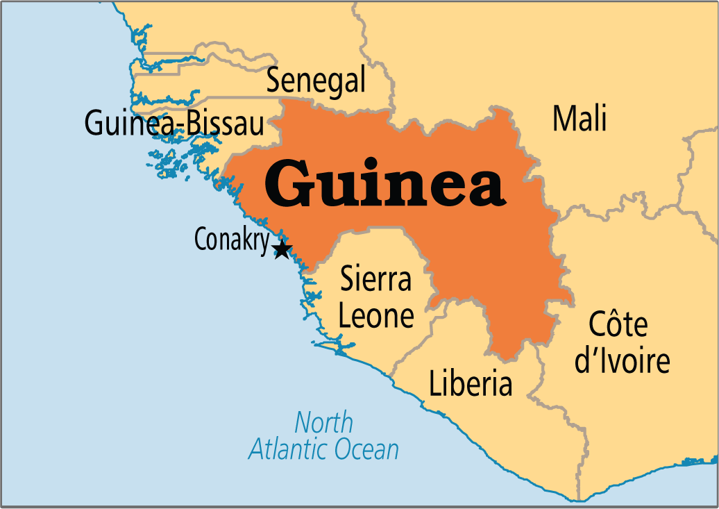 [Siêu tổng hợp] Bản đồ hành chính đất nước Guinée (Guinea Map) phóng to năm 2023, , Khám phá