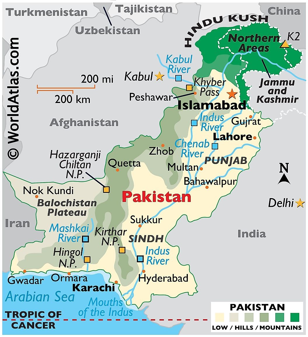 [Siêu tổng hợp] Bản đồ hành chính đất nước Pakistan (Pakistan Map) phóng to năm 2023, , Khám phá