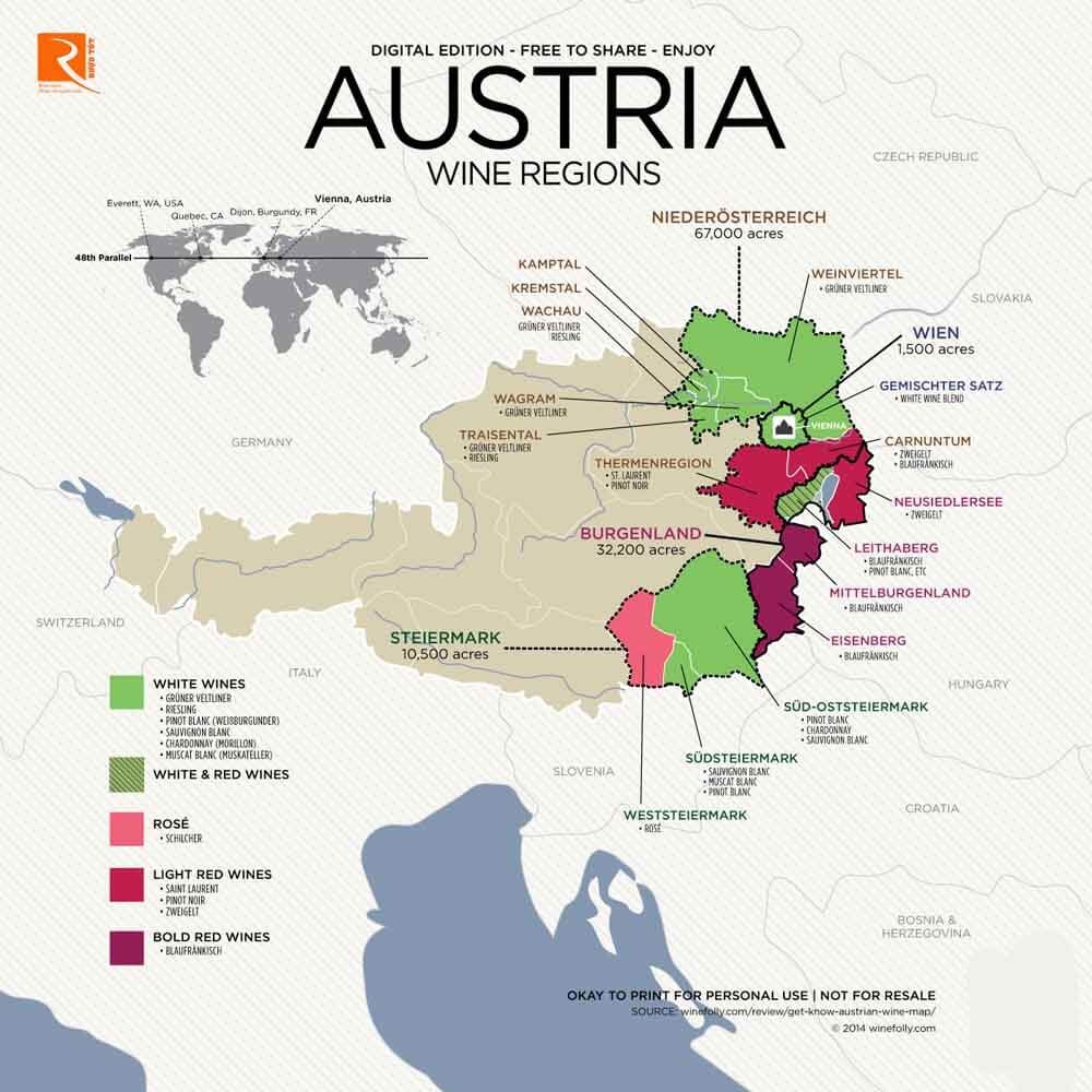 [Siêu tổng hợp] Bản đồ nước Áo (Austria) khổ lớn phóng to năm 2023, , Khám phá