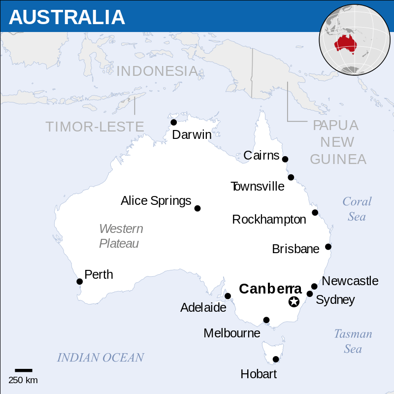 [Siêu tổng hợp] Bản đồ nước Úc (Australia) khổ lớn phóng to năm 2023, , Khám phá