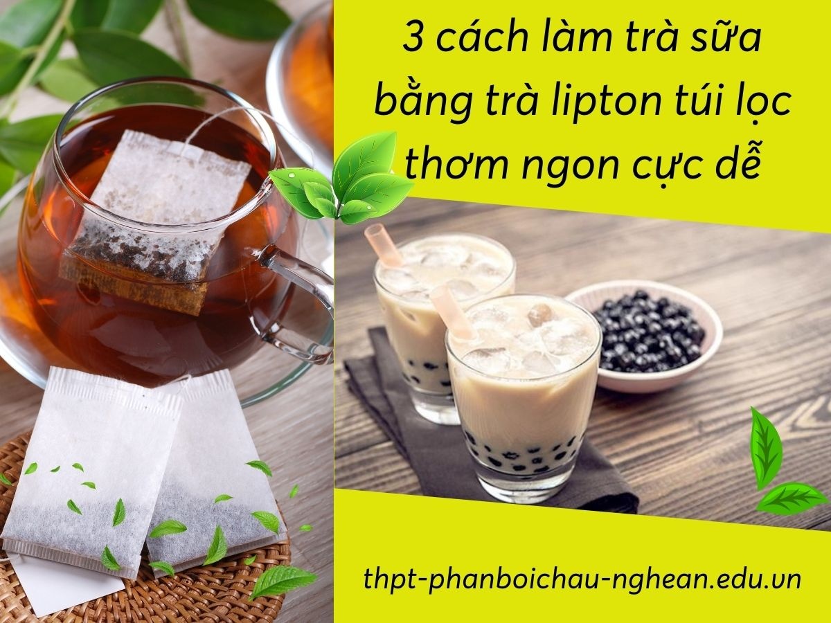 100+ Mẫu Cách làm trà sữa bằng trà lipton túi lọc thơm ngon cực dễ [mới nhất 2023], , Tư vấn nội thất