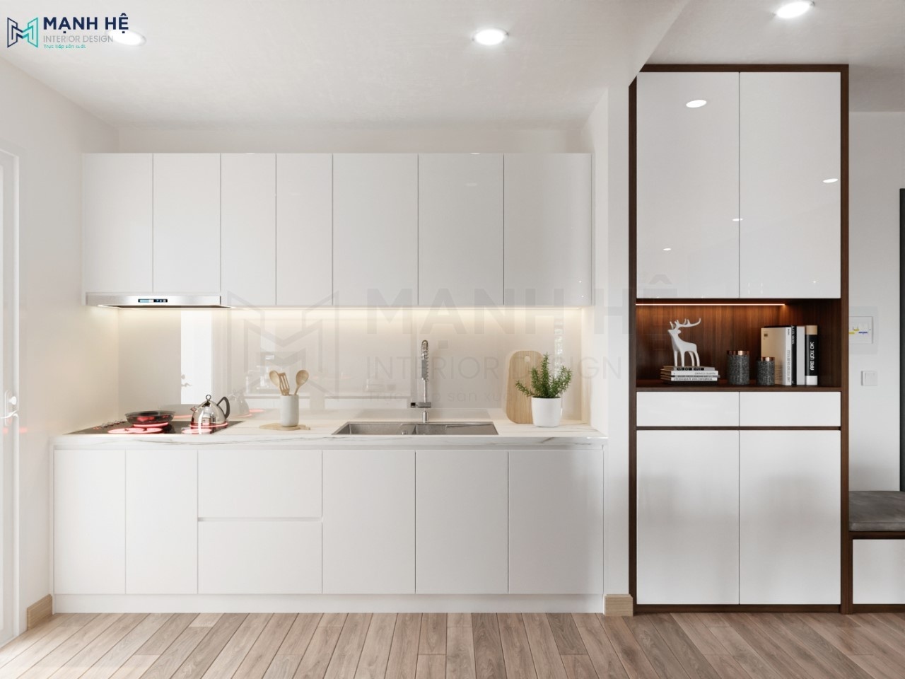 100+ Mẫu Tủ bếp mini dành cho căn hộ nhỏ và gia đình trẻ [mới nhất 2023], , Tư vấn nội thất