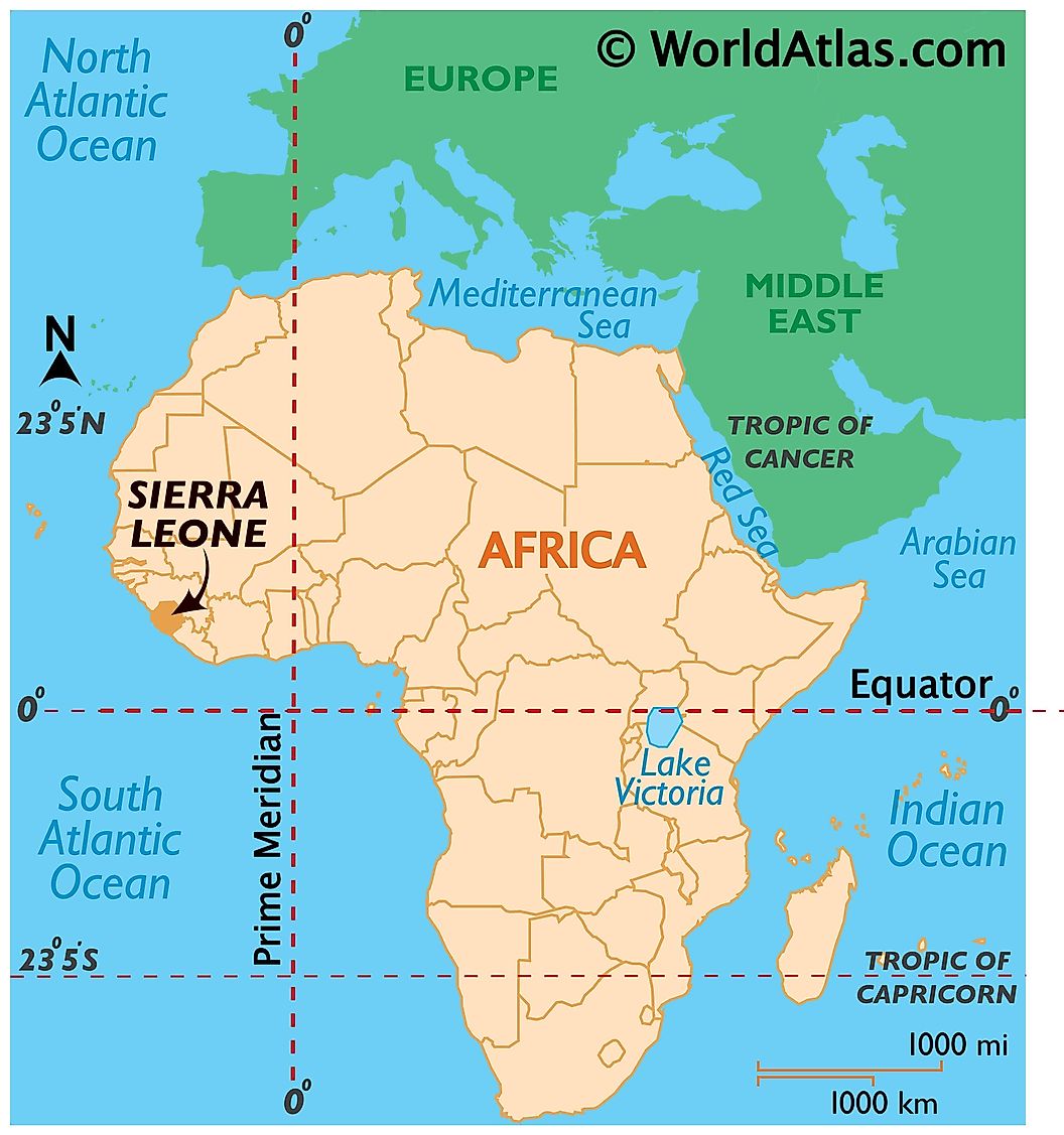 Cập nhật 2023: Bản đồ đất nước Sierra Leone (Sierra Leone Map) phóng to năm 2023, , Bản đồ