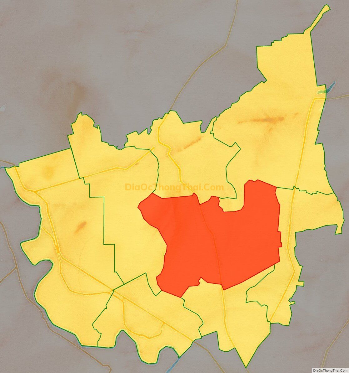Bản đồ Phường Thới Hòa, thị xã Bến Cát – Quy hoạch – Bản đồ – Tổng quan 2024, , Bản đồ