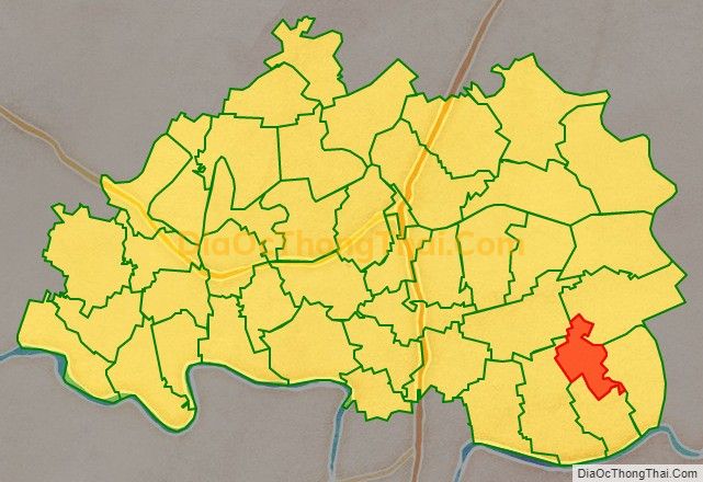 Bản đồ Xã Đông Phong (cũ), huyện Đông Hưng – Quy hoạch – Bản đồ – Tổng quan 2024, , Bản đồ