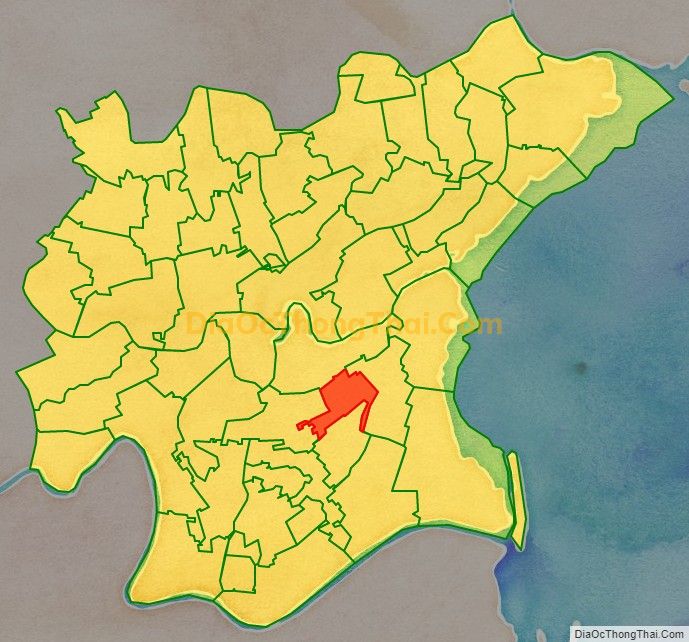 Bản đồ Xã Thái An (cũ), huyện Thái Thụy – Quy hoạch – Bản đồ – Tổng quan 2024, , Bản đồ